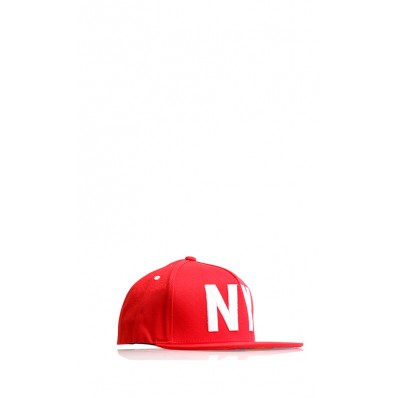 NY Cap in Red
