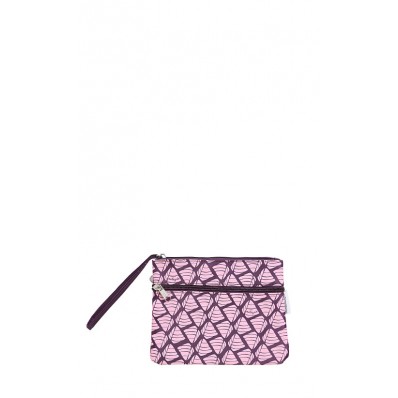 Nasi Main-Main Zipper Pouch in Purple