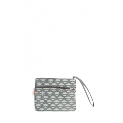 Wau Main-Main Zipper Pouch in Grey