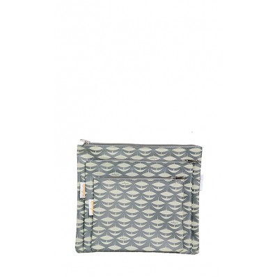Wau Pegang-Pegang 3-in-1 Pouch in Grey