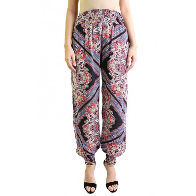 Paisley Jenny Pants in Red