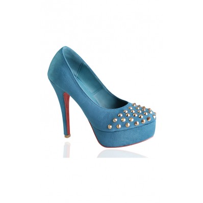 Sierra Pumps in Blue