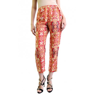 Maia Long Pants in Red