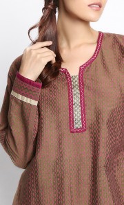 Fusion Cotton Top in Mud Green