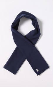 Peachskin Scarf in Blue Eclairs