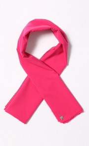 Peachskin Scarf in Pink Rouge