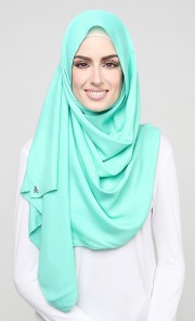 Bamboo Scarf in Sweet Turquoise