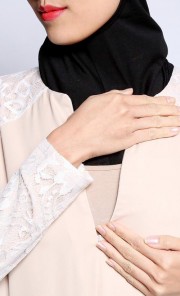 Fatimah Nursing Dress in Brown 