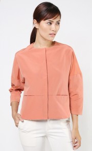 Brea Blouse in Salmon