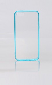 iPhone 5/5S Transparent Case in Blue