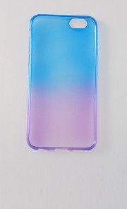 iPhone 6 Plus Ombre Case in Blue and Pink