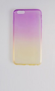 iPhone 6 Ombre Case in Pink and Yellow