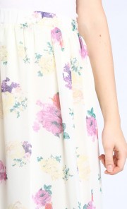 Corra Maxi Skirt in Yellow