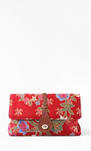 Chempaka Clutch in Red II