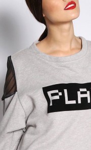 Play Sweater in Grey