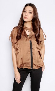 Audrey Jacket in Light Brown