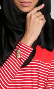 Basic Flare Top in Red