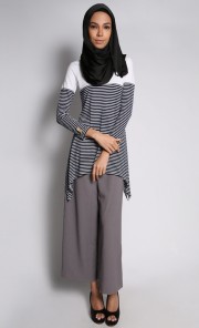 Basic Flare Top in Blue