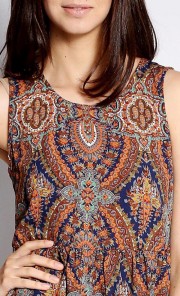 Istanbul Dress in Brown