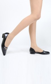 Matilda Flats in Black