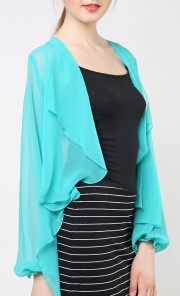 Flowy Cardigan in Teal