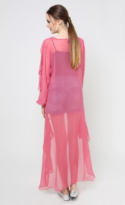 Flowy Cardigan in Pink