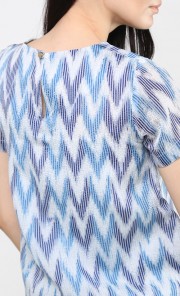 Ocean Line Top in Blue