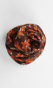 Voila Maxi Scarf in Orange Butterfly