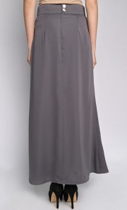 Cattail Skirt in Dark Grey