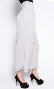 Palazzo Pants in Light Grey