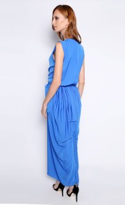Zelia Dress in Blue