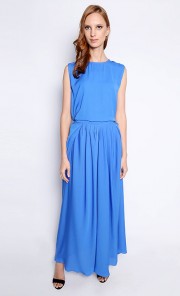 Zelia Dress in Blue