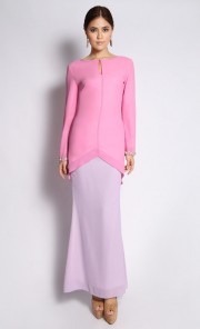 Dara Kurung in Pink