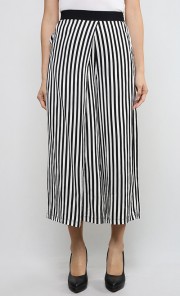 Flare Culottes in Stripes