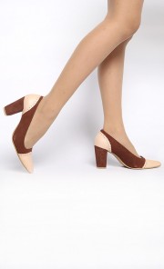 Lela Heels in Brown