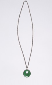 Seraya Necklace in Green Agate