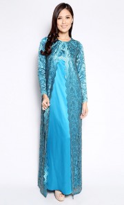 Savana Jubah in Turquoise