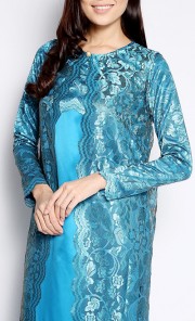 Savana Jubah in Turquoise