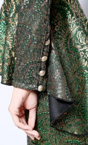 Glitz Kurung in Green