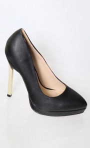 Lady Heels in Black and Gold
