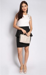 Organize Polka Dot Jackie in Beige