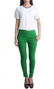 Candy Pants in Spring Green