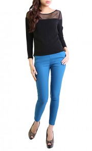 Candy Pants in Ocean Blue