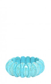 The Eye Pikat Gemstone Bangle in Turquoise