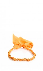 Chain Headband in Orange