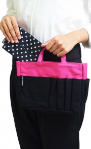 Josie Organiser Bag in Pink