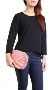 Nasi Comel-Comel Toiletry Pouch in Pink