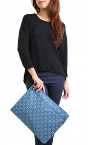 Wau Jalan-Jalan Folder in Blue