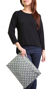 Wau Jalan-Jalan Folder in Grey