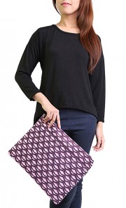 Wau Jalan-Jalan Folder in Purple